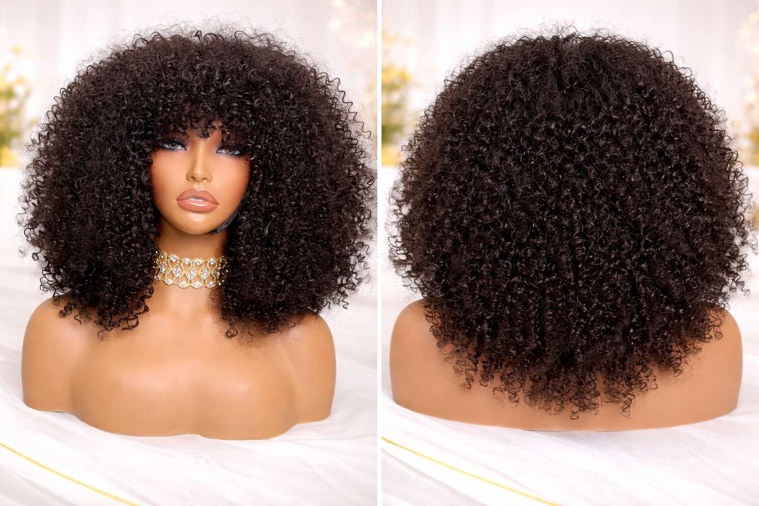 Royal Cocoa Curl Crown Wig.