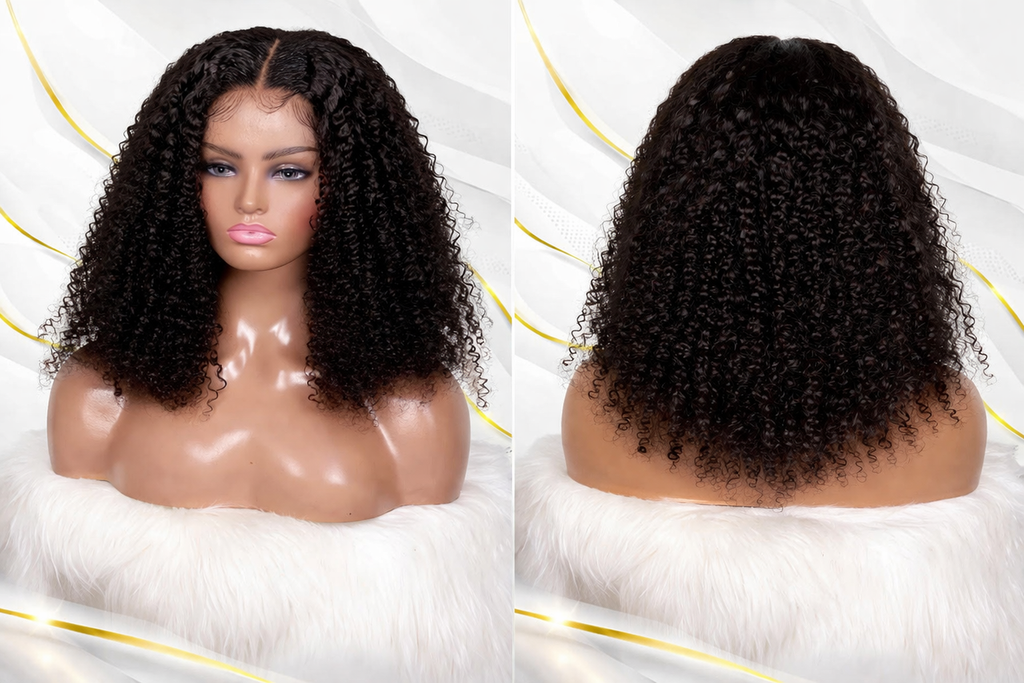 Platinum Empress Bob. 100% Human Hair Transparent Lace