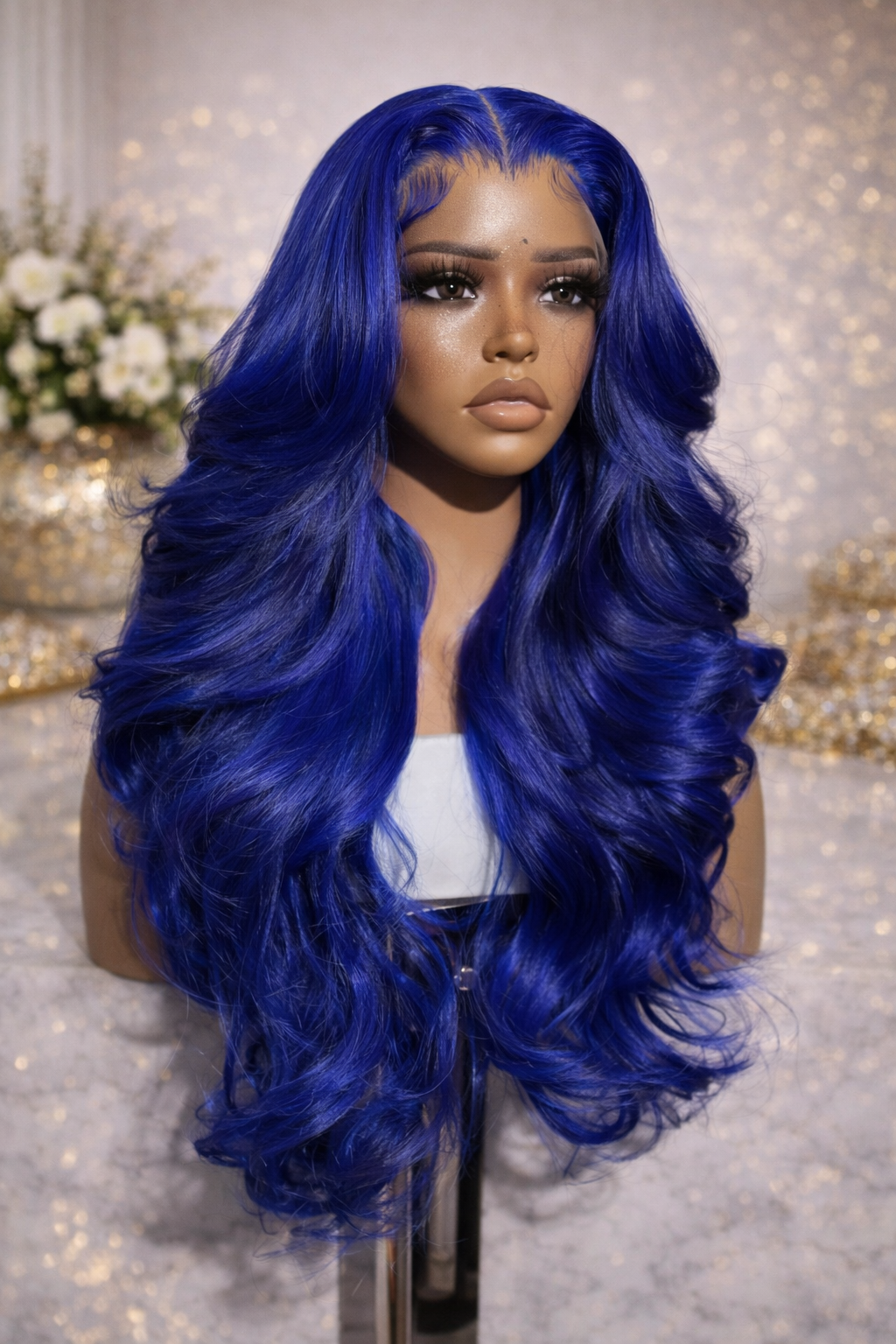 Champagne Blonde Glam Wave Wig