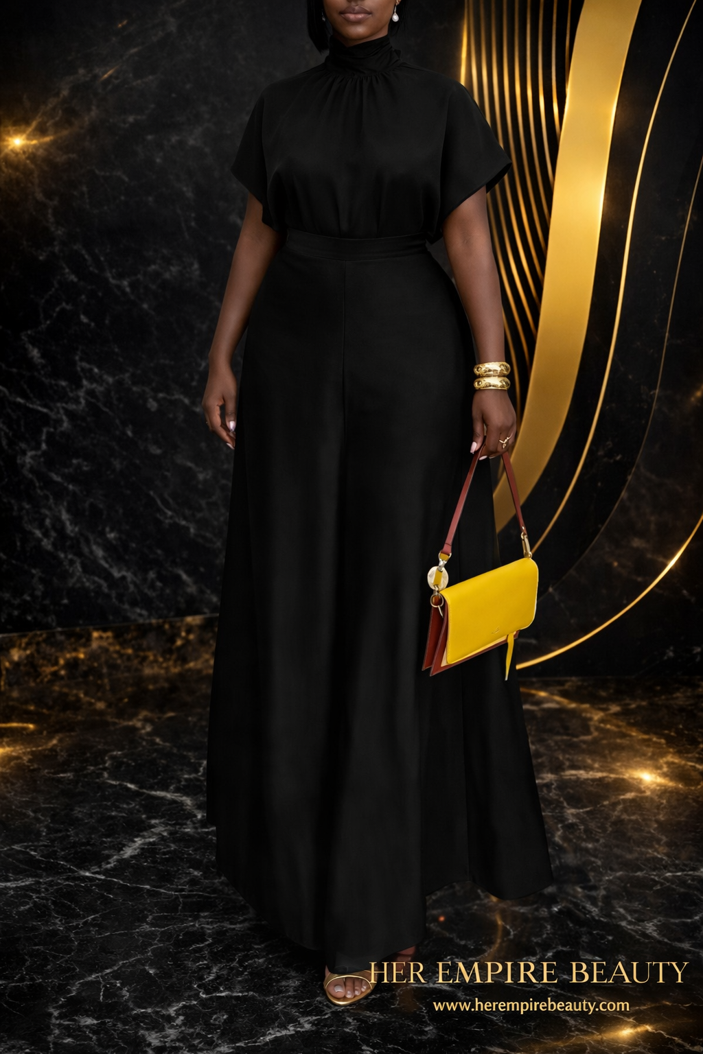 HEB GraceFlow Elegant Two-Piece Maxi Set