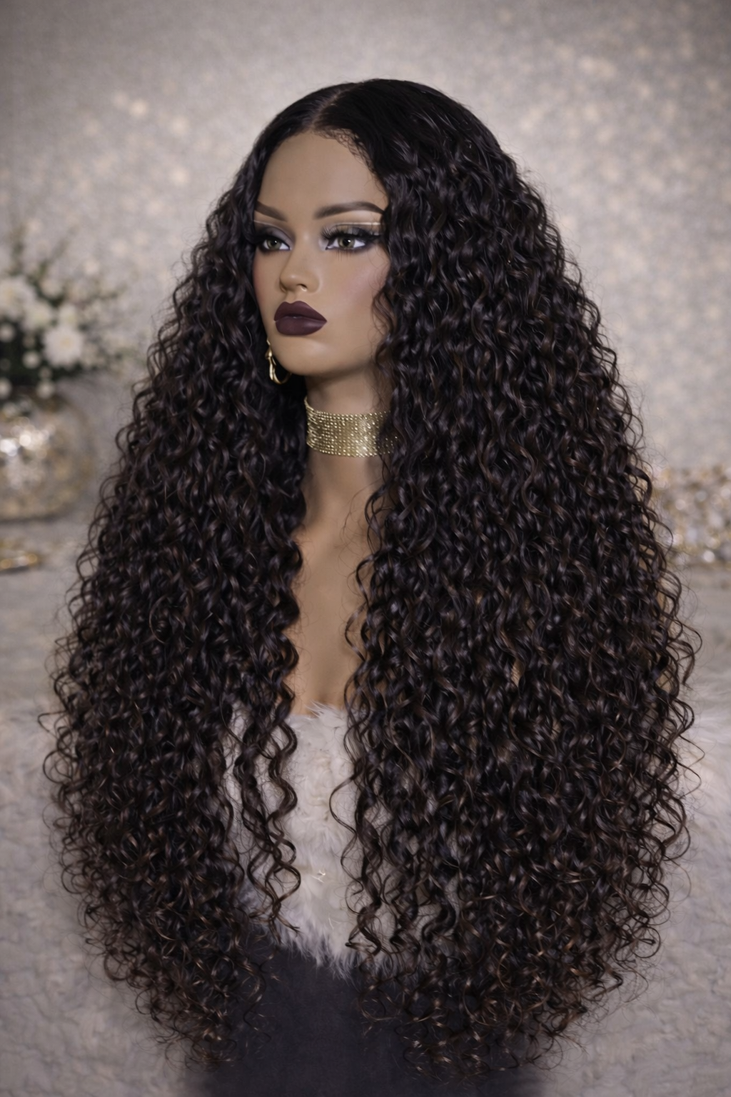 Midnight Royal Curls (Deep Curly Wig)