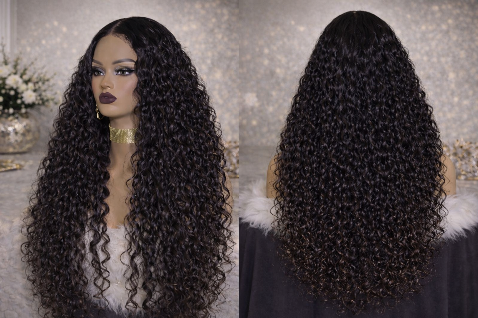Midnight Royal Curls (Deep Curly Wig)