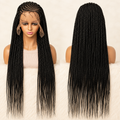 HEB Signature Cornrow Box Braid Frontal Wig