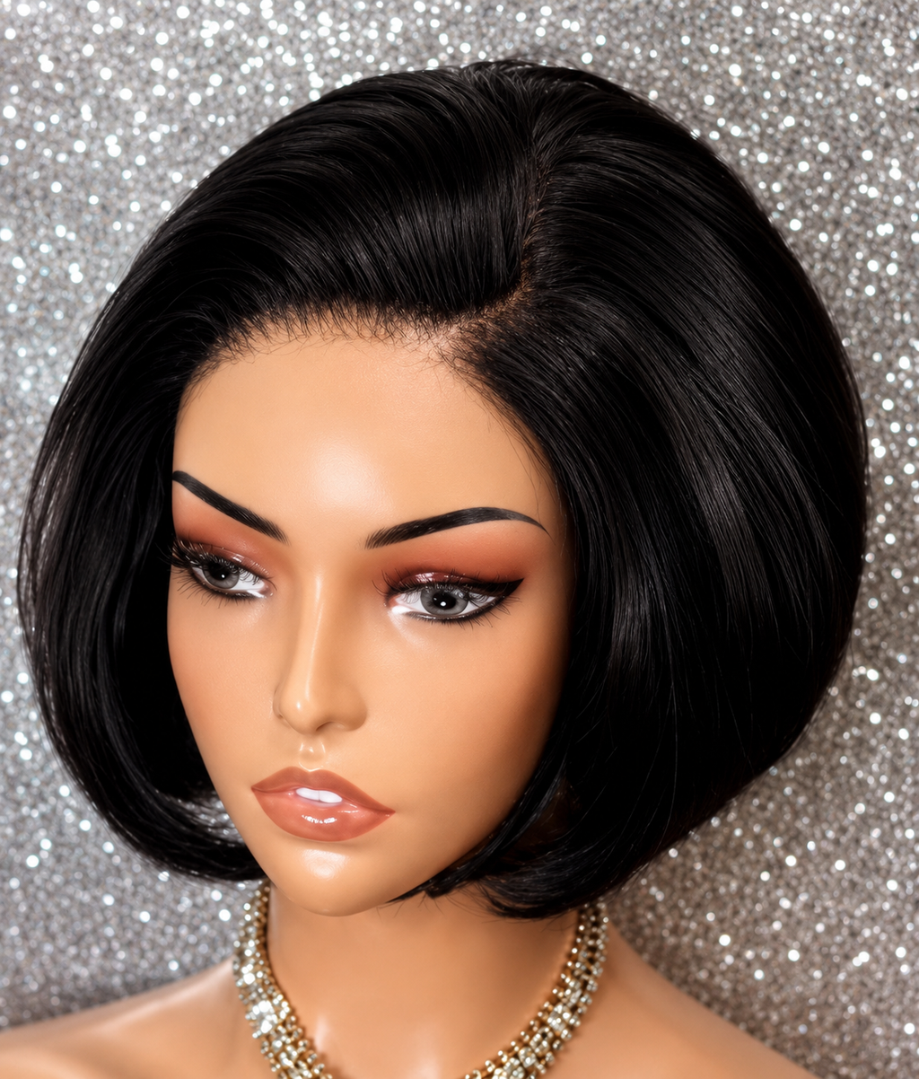 HEB Crown Luxe Sleek Precision Bob Wig