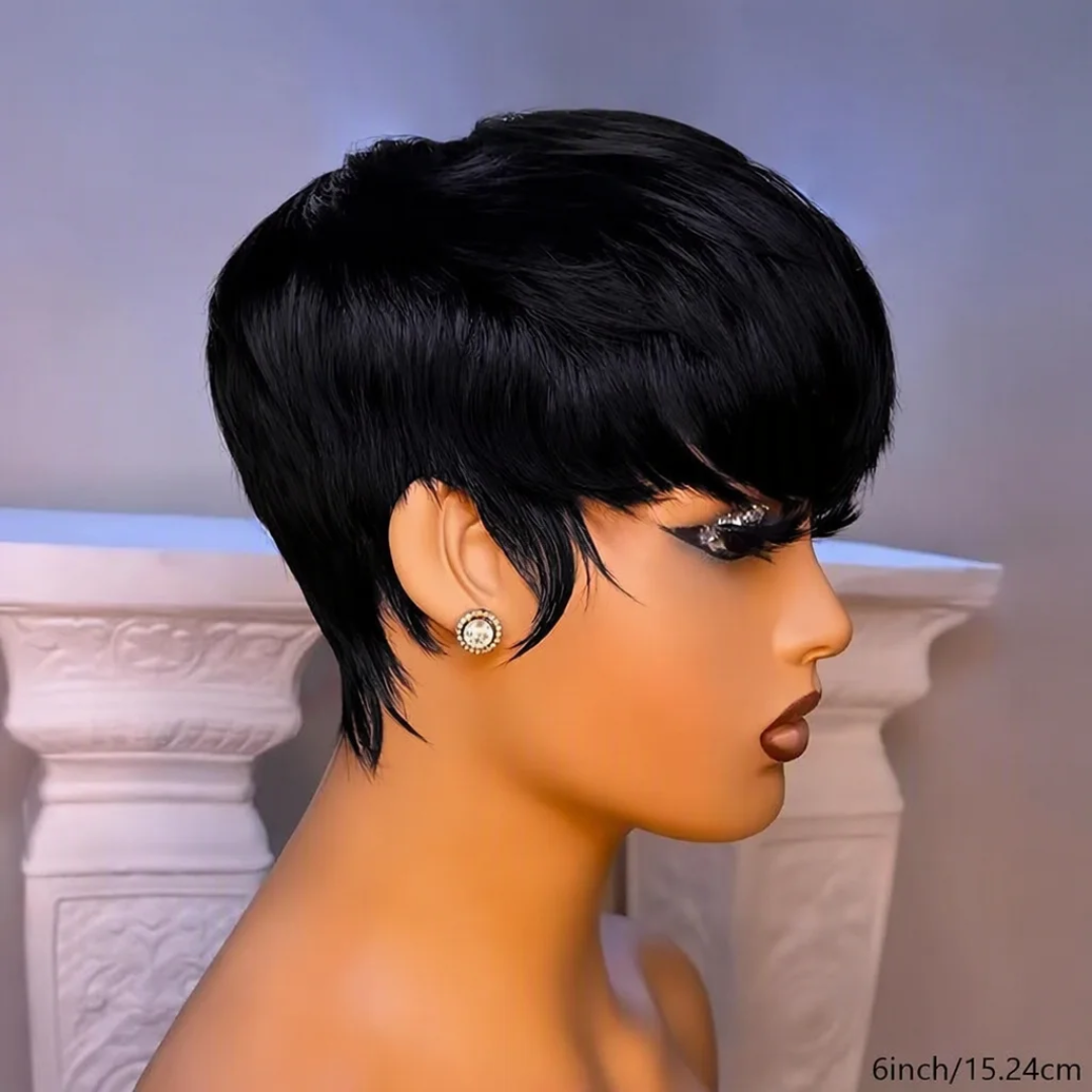 HEB Chic Royal Pixie – 100% Human Hair Wig