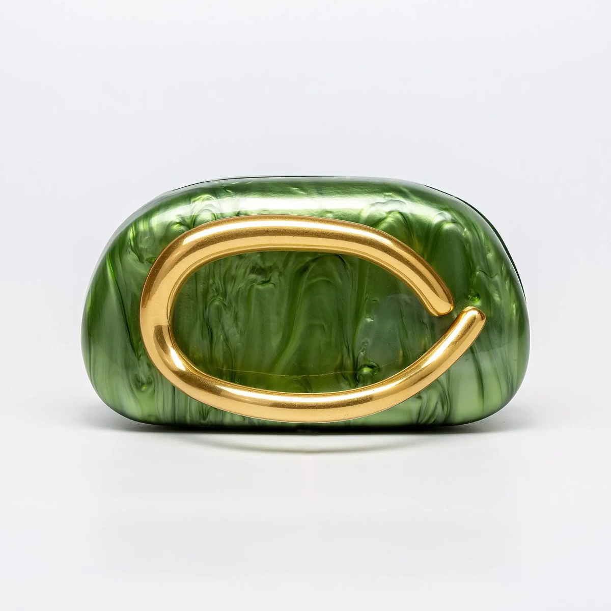 Empire Luxe – Signature Marble Clutch