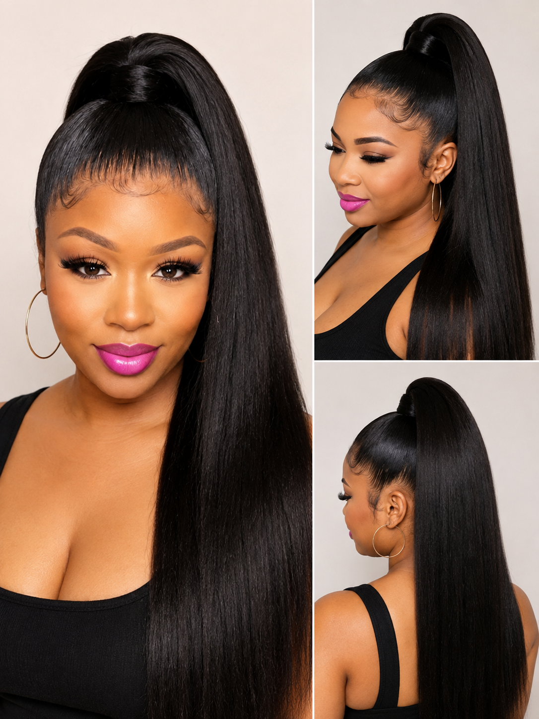 HEB Sleek Luxe Straight Ponytail
