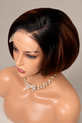 HEB Crown Luxe Sleek Precision Bob Wig