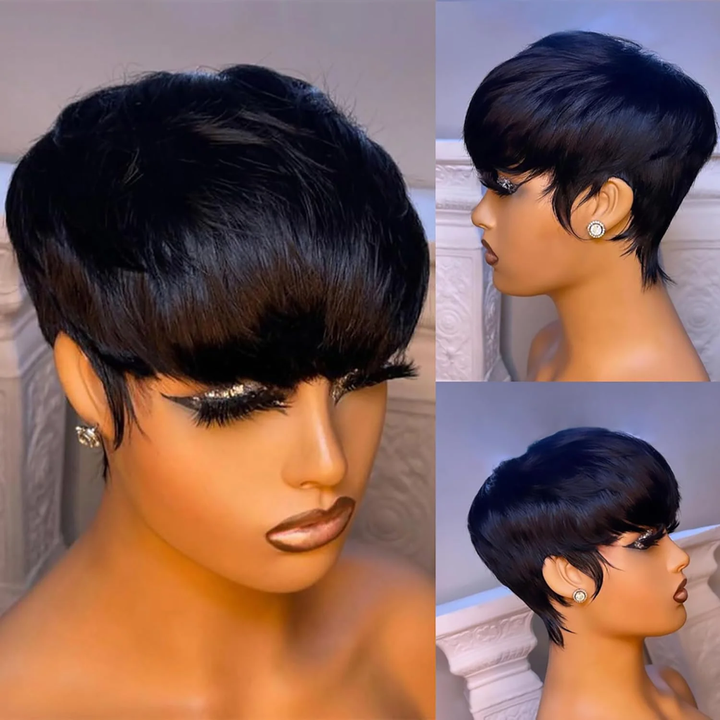 HEB Chic Royal Pixie – 100% Human Hair Wig