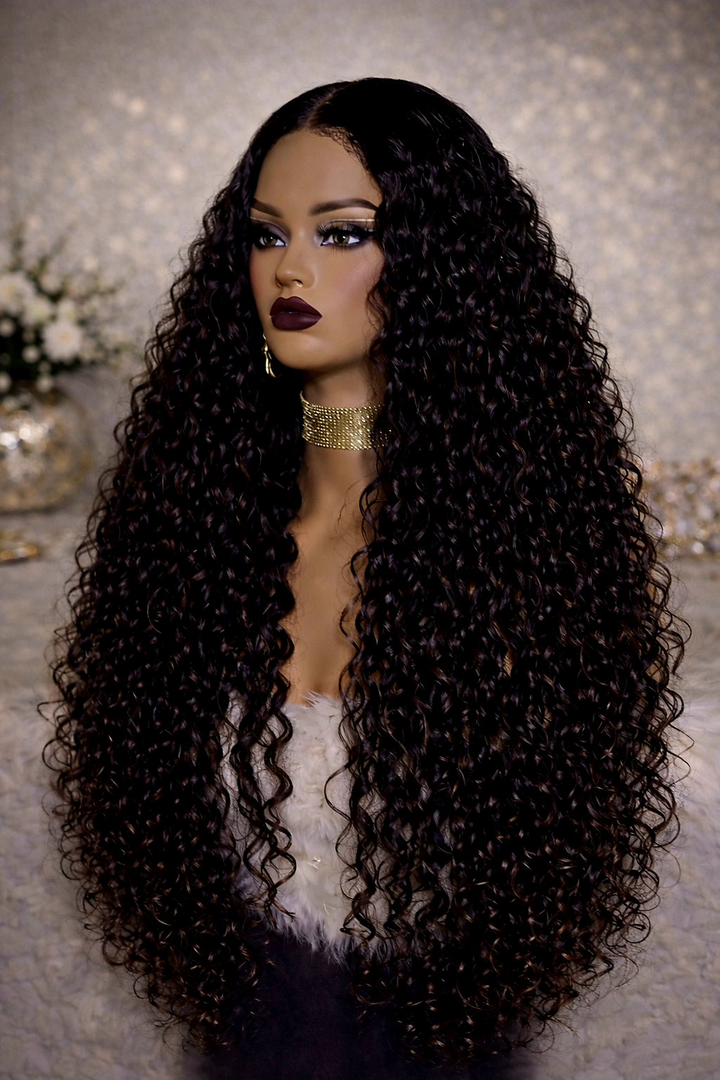 Midnight Royal Curls (Deep Curly Wig)
