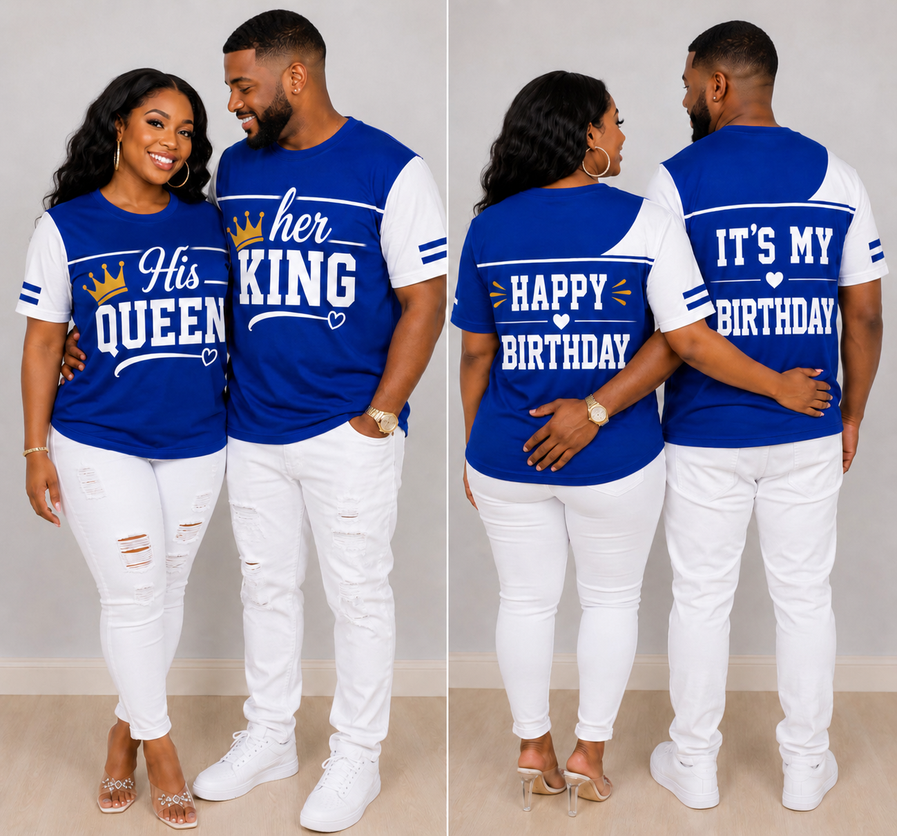 Birthday Couple Shirts – Celebrate Love in Style