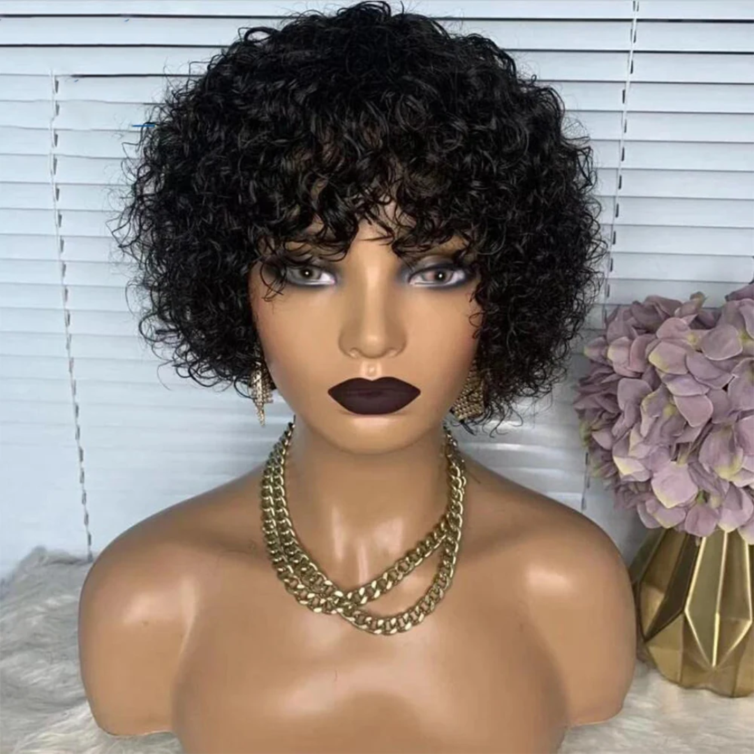 HEB Crown Luxe Classic Curly Bob Wig