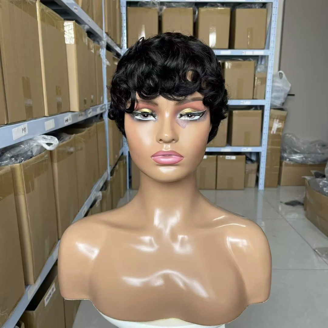 HEB Crown Luxe Midnight Pixie Curl Wig