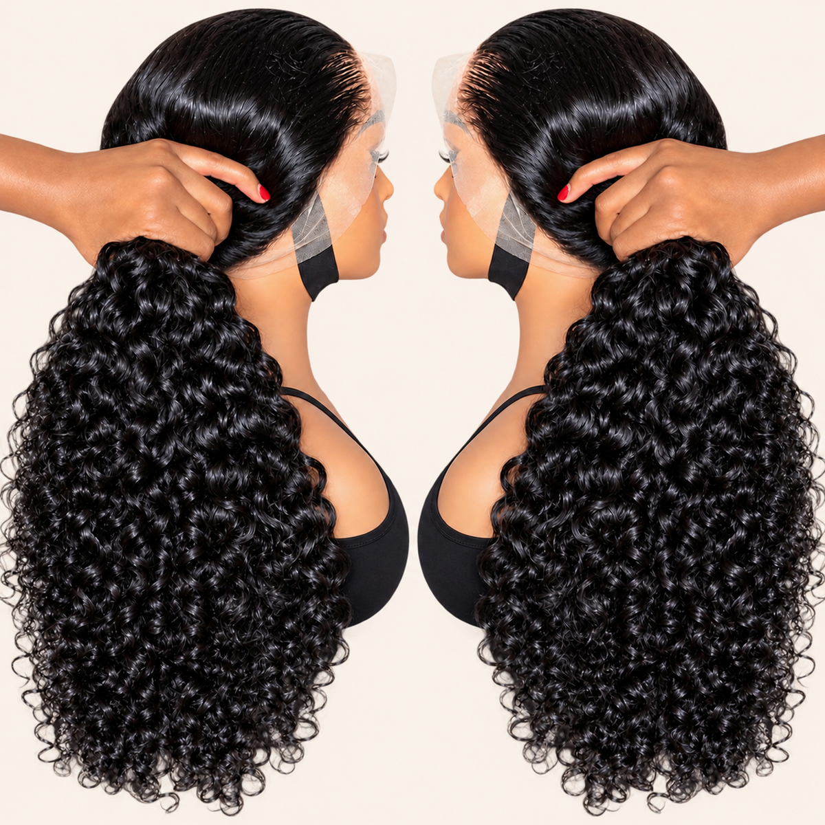 HEB Royal Cascade 360 Curly Wig