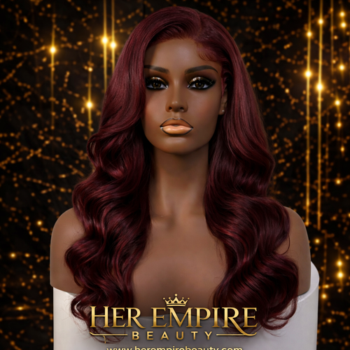 Burgundy Body Wave Wig