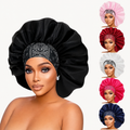 Name: HEB Crown Care Satin Bonnet – 5 Color Collection