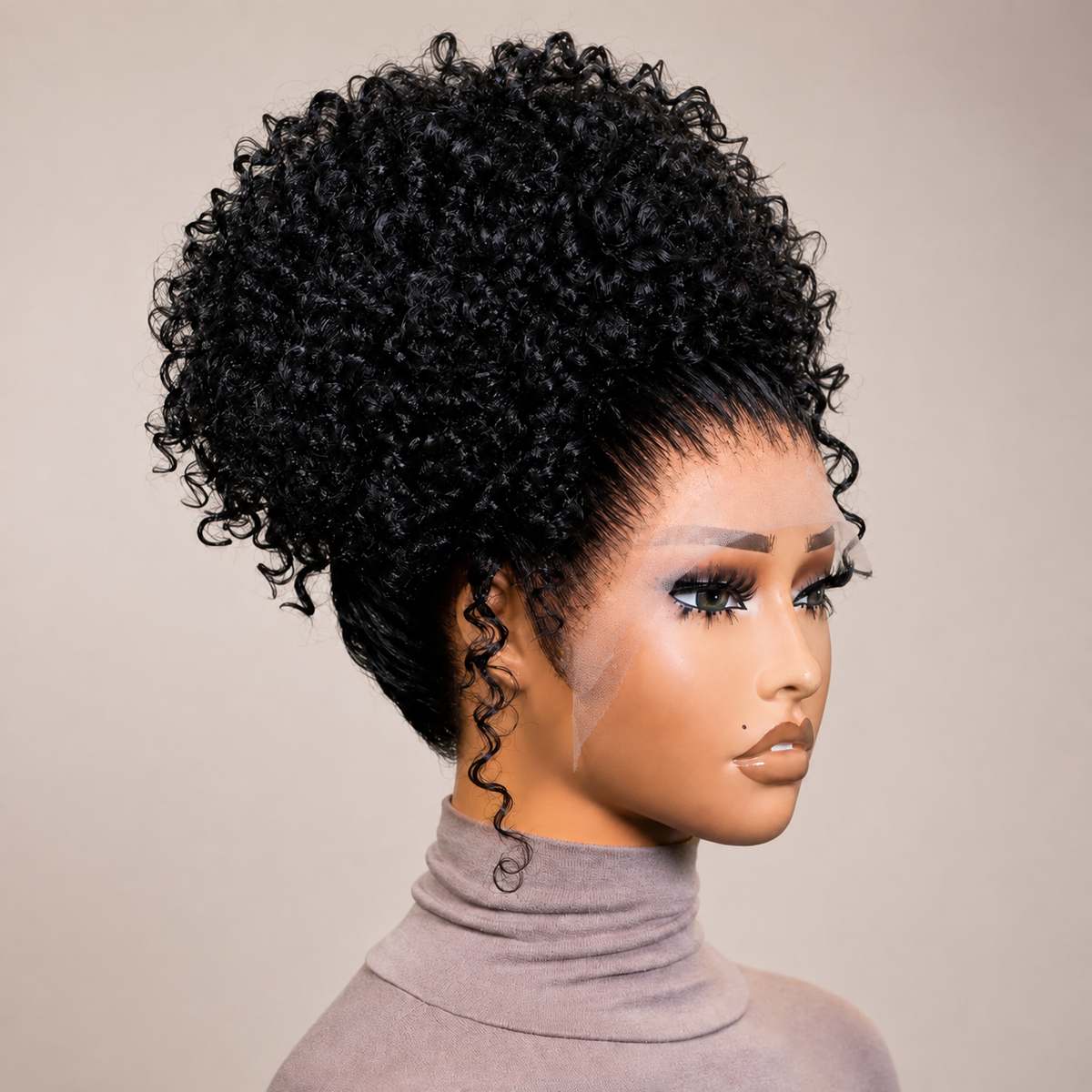 HEB Royal Curls 360 closure Updo Wig