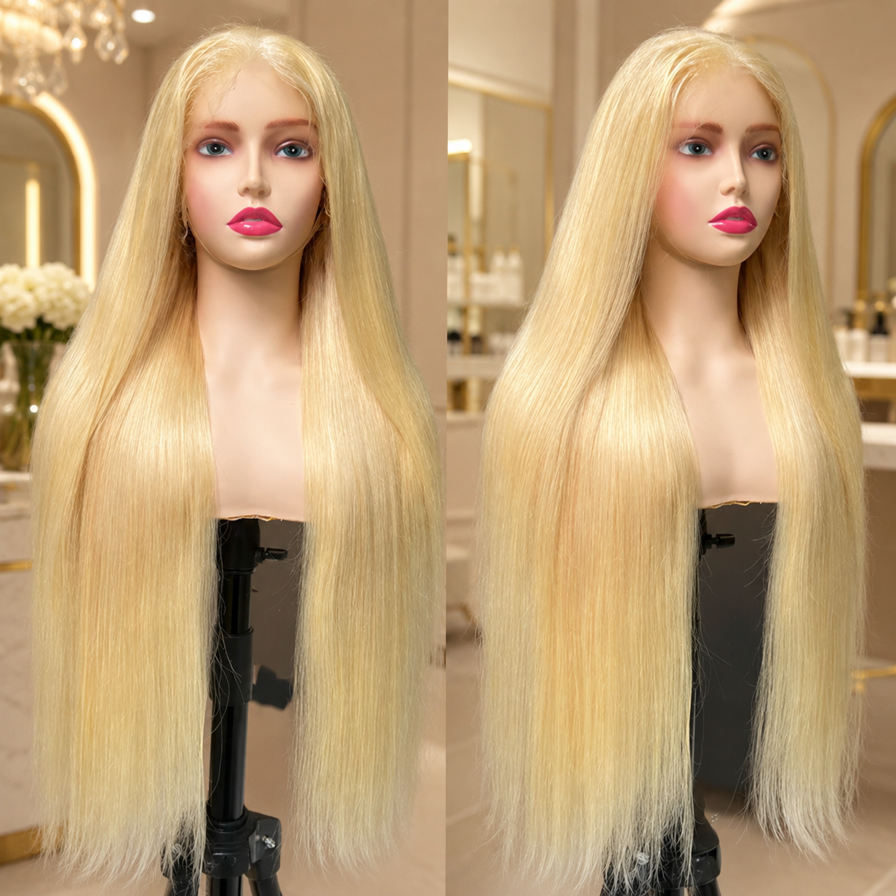 HEB Crown Collection – Platinum Princess Straight Wig