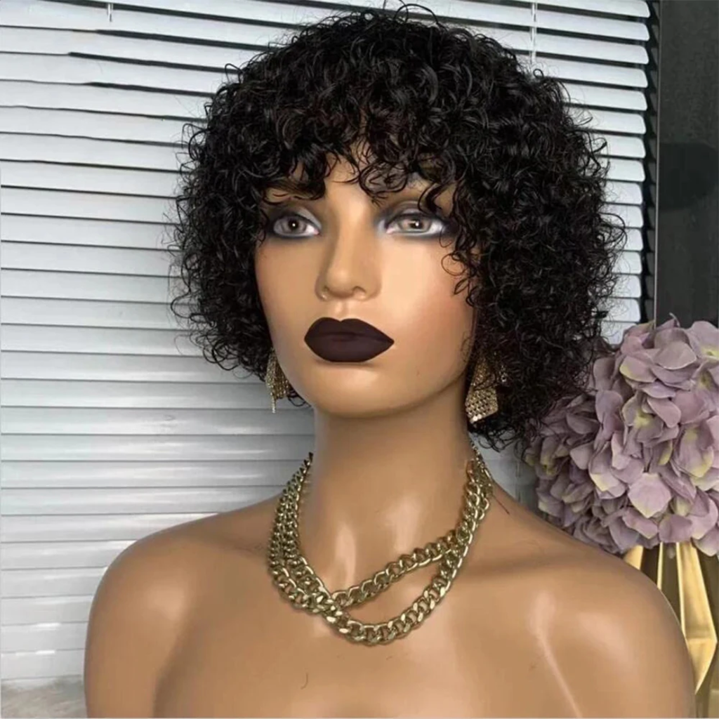 HEB Crown Luxe Classic Curly Bob Wig