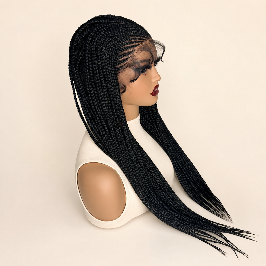 HEB Royal Braided Frontal Wig