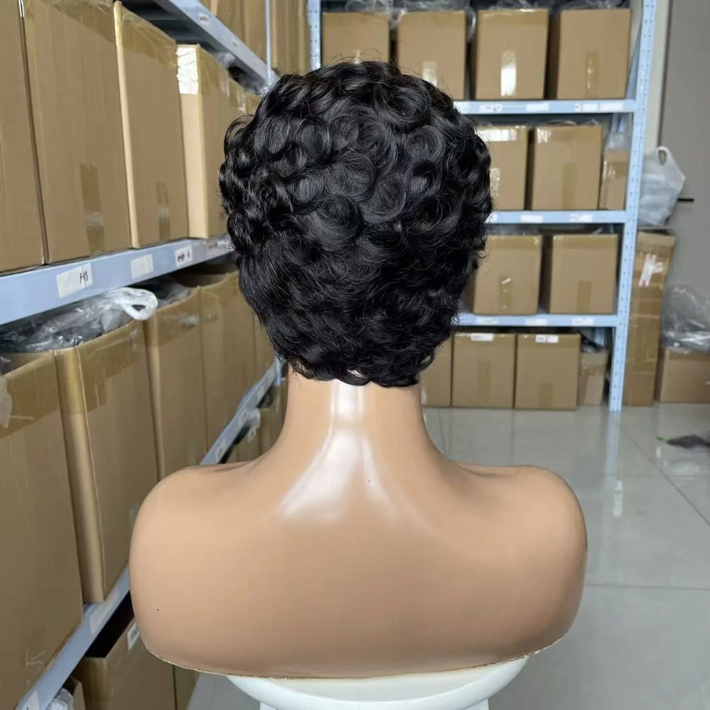 HEB Crown Luxe Midnight Pixie Curl Wig