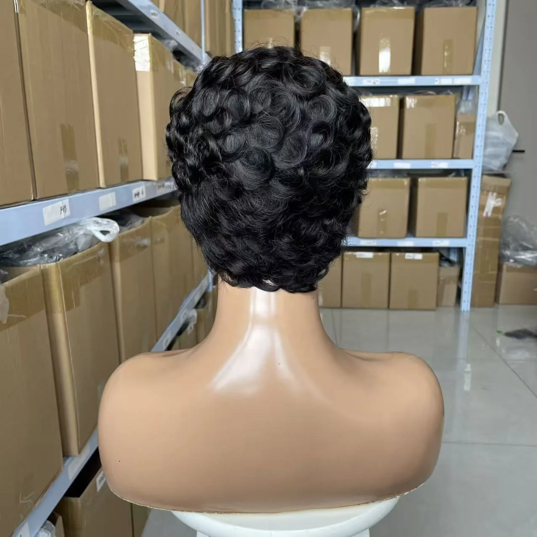 HEB Crown Luxe Midnight Pixie Curl Wig