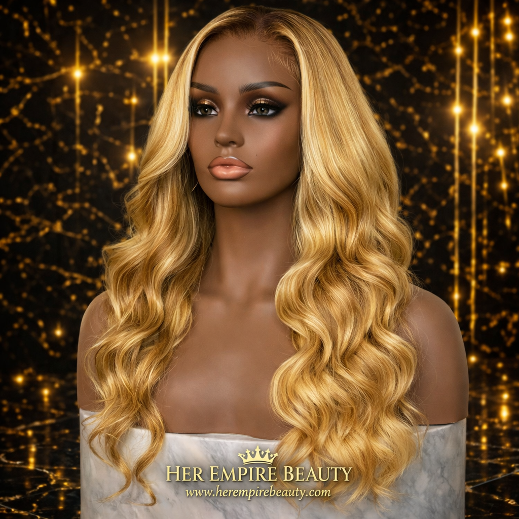 Platinum Blonde Body Wave Wig